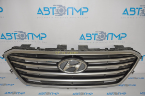 Решетка радиатора grill Hyundai Sonata 15-17 SE