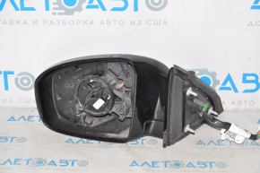 Oglindă laterală stângă Infiniti JX35 QX60 13-15 pre-restilizare 16 pini, cameră, grafit, fără element