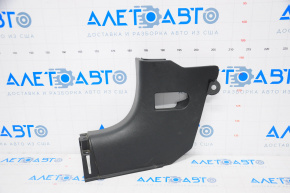 Capacul amortizorului frontal stânga jos Jeep Compass 11-16 negru.