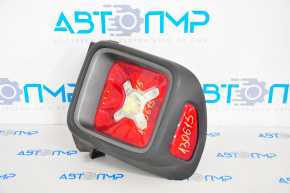 Lampa stânga Jeep Renegade 15-18, pre-restilizare, cu ramă gri.