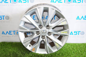 Roată de 17 inch pentru Lexus ES300h 13-15, cu jantă curbă.