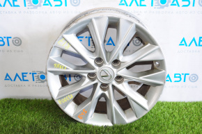 Roată de 17 inch pentru Lexus ES300h 13-15, cu jantă curbă.