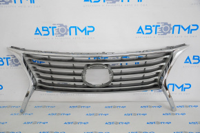 Решетка радиатора grill Lexus RX350 RX450H 13-15 рест, сборка Canada