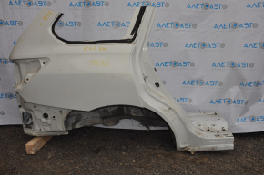 Aripa spate dreapta Nissan Pathfinder 13-20 alb, lovituri.