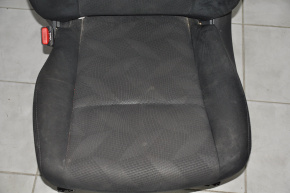 Scaun șofer Nissan Rogue 14-20 fără airbag, electric, material textil negru