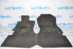 Set de covorașe pentru interiorul mașinii Subaru Forester 14-18 SJ, din cauciuc