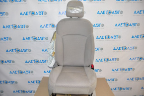 Пассажирское сидение Subaru Forester 14-18 SJ без airbag, тряпка серая, стрельнувшее