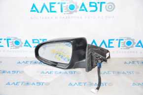 Зеркало боковое левое Toyota Avalon 13-18 11 пинов, BSM, поворотник, подогрев, красное