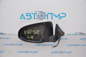 Зеркало боковое левое Toyota Camry v50 12-14 5 пинов, подогрев, красное