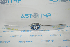 Молдинг крышки багажника Toyota Camry v50 12-14 usa XLE хром под камеру