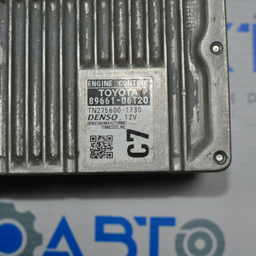 Blocul ECU al calculatorului motorului Toyota Camry v55 15-17 2.5 SUA