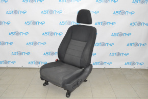 Scaunul șoferului Toyota Camry v55 15-17 SUA fără airbag, electric, velur negru.