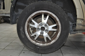 Roată de 15 inch, 6J ET45 5*100 Toyota Prius 30 09-12, nevopsită.