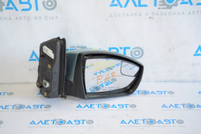 Oglindă laterală dreapta Ford Escape MK3 13-16 pre-restilizare, 3 pini, albastră