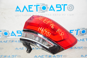 Lampa exterioară aripă dreapta Jeep Grand Cherokee WK2 14-21 crom