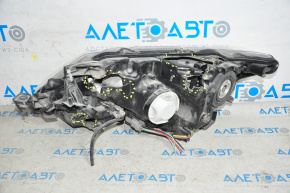 Far dreapta față Nissan Rogue 14-16, gol, cu halogen, carcasă deteriorată