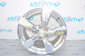 Roată de 17 inch x 7J 5*115 Chevrolet Volt 11-15 crom, bordură subțire.