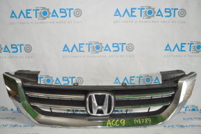 Решетка радиатора grill Honda Accord 13-15 в сборе