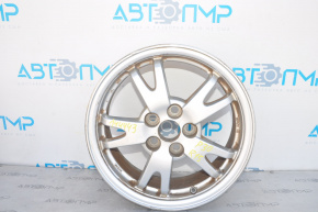 Roată de 15 inch, 6J ET45, 5*100 Toyota Prius 30 09-12 cu jantă de protecție împotriva bordurilor.