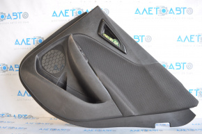 Capacul usii, cartela din spate dreapta Chrysler 200 11-14 negru.