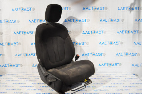 Scaun de pasager Chrysler 200 15-17 fără airbag, manual, material textil negru