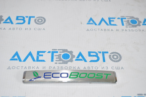 Emblema inscripția ECOBOOST pe ușa portbagajului Ford Escape MK3 13-