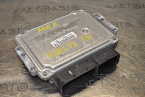 Blocul ECU al calculatorului motorului Hyundai Veloster 12-13, cutie de viteze manuală.