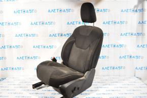 Scaun șofer Jeep Cherokee KL 14-18 fără airbag, electric, material textil negru.