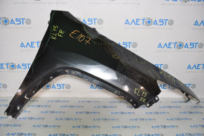 Aripa dreapta fata Jeep Cherokee KL 14-18 neagra PXR, indoita, zgariata