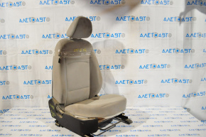 Scaun de pasager Kia Optima 11-15 fără airbag, manual, material textil gri.