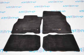 Set de covorașe Nissan Leaf 13-17, material textil, negru.