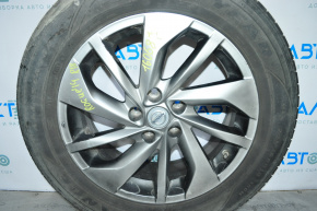 Roată de 18 inch x 7J ET35 5*114,3 Nissan Rogue 14-20 a fost vopsită.