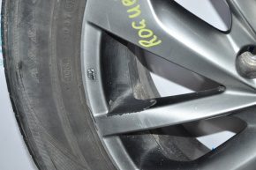 Roată de 18 inch x 7J ET35 5*114,3 Nissan Rogue 14-20 a fost vopsită.