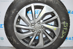 Roată de 18 inch x 7J ET35 5*114,3 pentru Nissan Rogue 14-20, acoperită cu lac util.