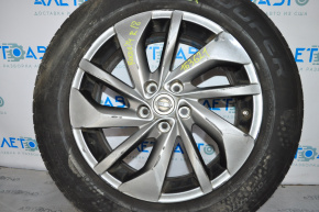 Roată de 18 inch x 7J ET35 5*114,3 Nissan Rogue 14-20, cu jantă utilă, cu bordură