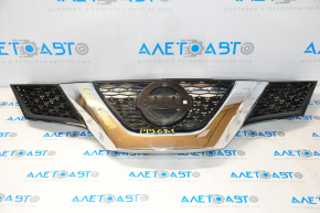 Grila radiatorului Nissan Rogue 14-16 fără cameră fără emblemă