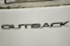 Эмблема надпись Outback двери багажника Subaru Outback 10-14