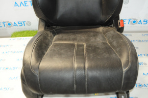 Scaun pasager Honda Civic X FC 16-18 4d fără airbag, electric, piele neagră