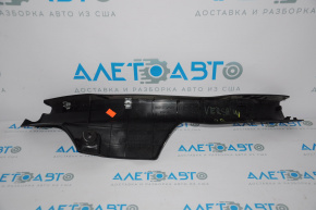 Capacul pragului din spate dreapta Nissan Versa 12-19 SUA negru