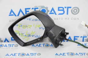 Зеркало боковое левое Subaru Forester 14-18 SJ 7 пинов, структура