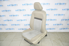 Водительское сидение Toyota Camry v50 12-14 usa без airbag, механич, тряпка беж