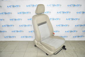 Scaun de pasager Toyota Camry v50 12-14 SUA fără airbag, manual, material textil bej.