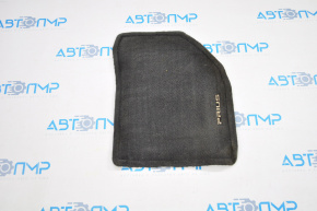 Covorul din fața dreapta a salonului Toyota Prius 30 10-15, material textil, negru.