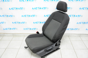 Scaun șofer VW Jetta 19- fără airbag, manual, material textil negru.