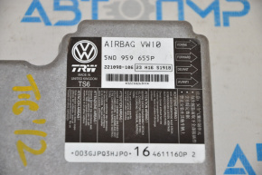 Modulul computerizat al airbag-urilor SRS pentru pernele de aer VW Tiguan 09-17