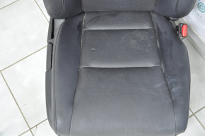 Пассажирское сидение Acura ILX 13-15 без airbag, механич, кожа черн
