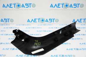 Capacul pragului interior frontal stânga Chrysler 200 15-17 negru