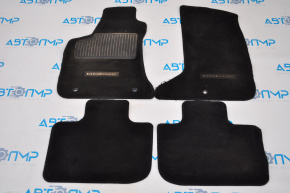 Set de covorașe pentru interiorul mașinii Dodge Charger 11- material textil negru