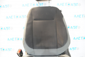 Scaun șofer Ford Escape MK3 13-19 fără airbag, material textil negru-gri.