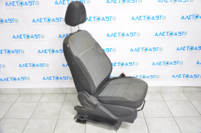 Scaun pasager Ford Escape MK3 13-19 fără airbag, manual, material textil gri.